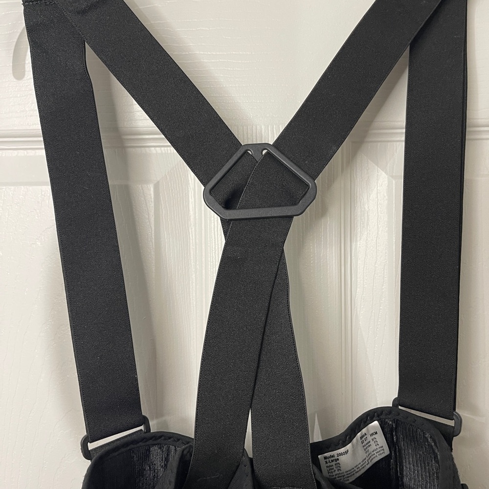 ProFlex Ergodyne Back Support Brace w/ Suspenders Black XL Model 2000SF - Picture 5 of 7